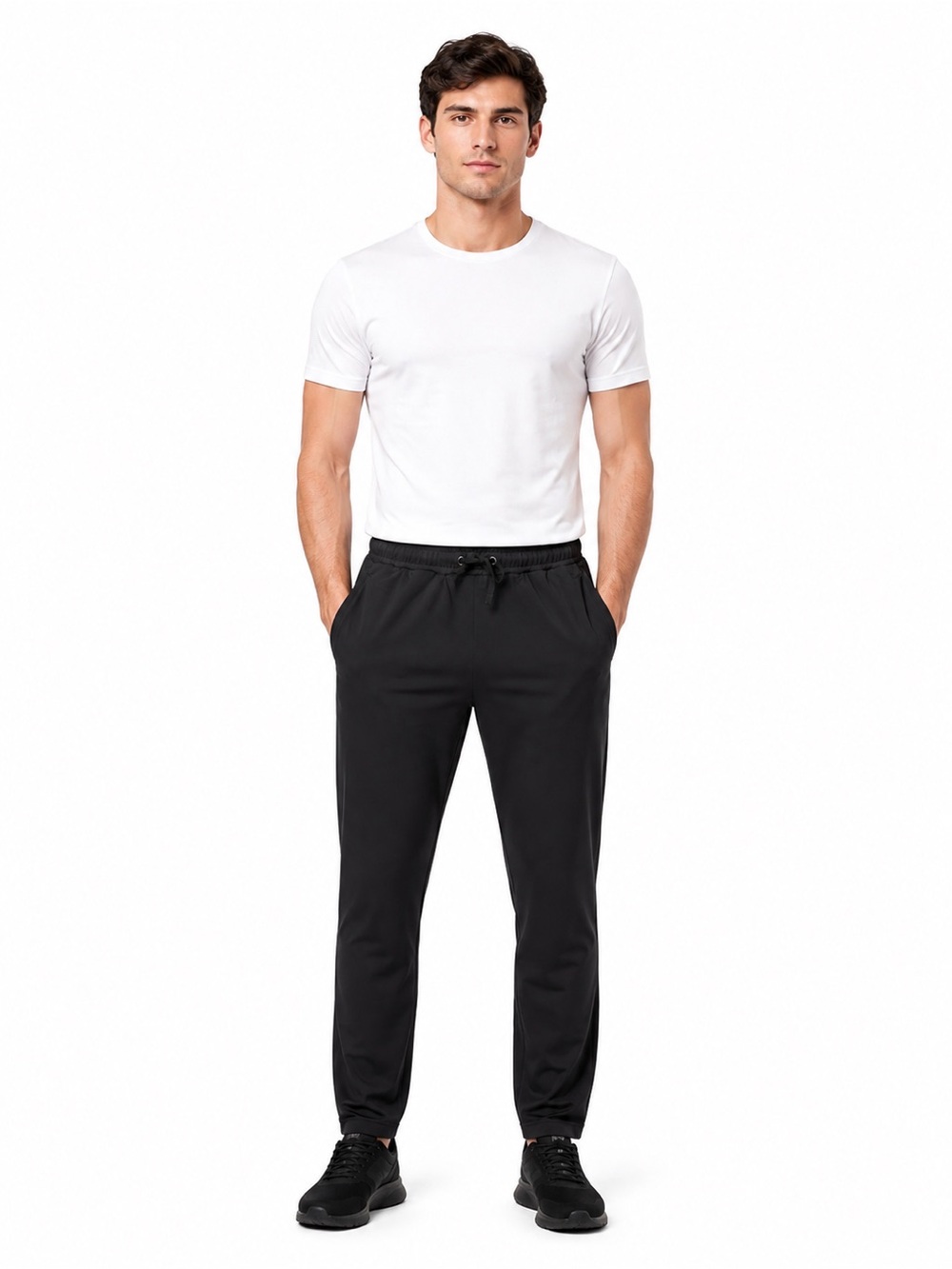 Kirkland Signature Black Drawstring Joggers